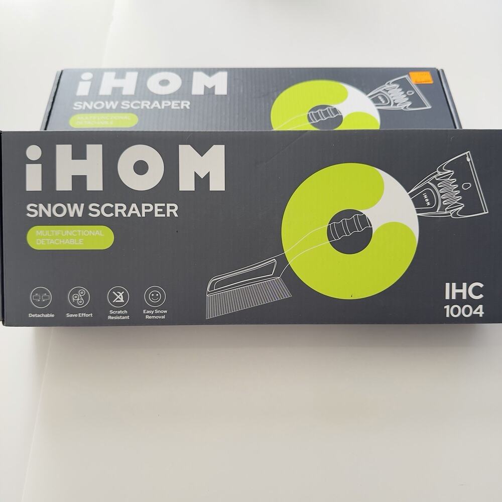 iHOM Snow Scraper Ice Brush IHC 1004 Multifunctional Detachable